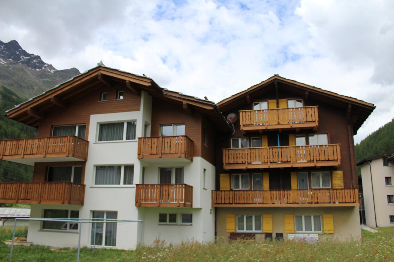 Villa Haus Weideli Saas-Grund Exterior foto