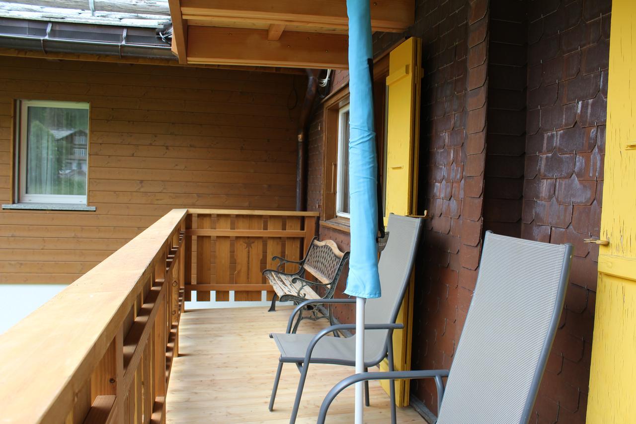 Villa Haus Weideli Saas-Grund Exterior foto